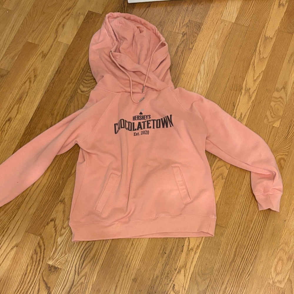 Hershey's Pink Hoodie Sweatshirt